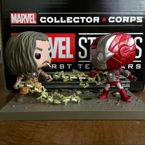 Marvel Collector Corps Iron Man vs. Whiplash Pop